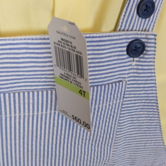 NAUTICA 3 piece boys set 4t - Picture 3 of 5